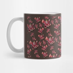 Red Ballet Folklórico Dancer Pattern (Baile Folklórico) Mug